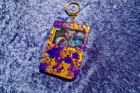 Resin Non-Shaker Keychain