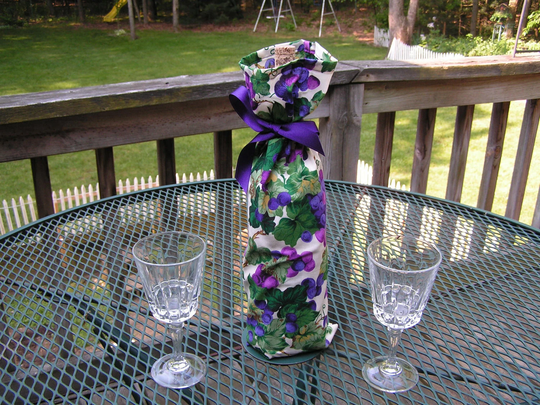 Wine Bottle Gift Bag For One - 6.00 Each 3 15.00 Or 6 28.00 Ready To Ship