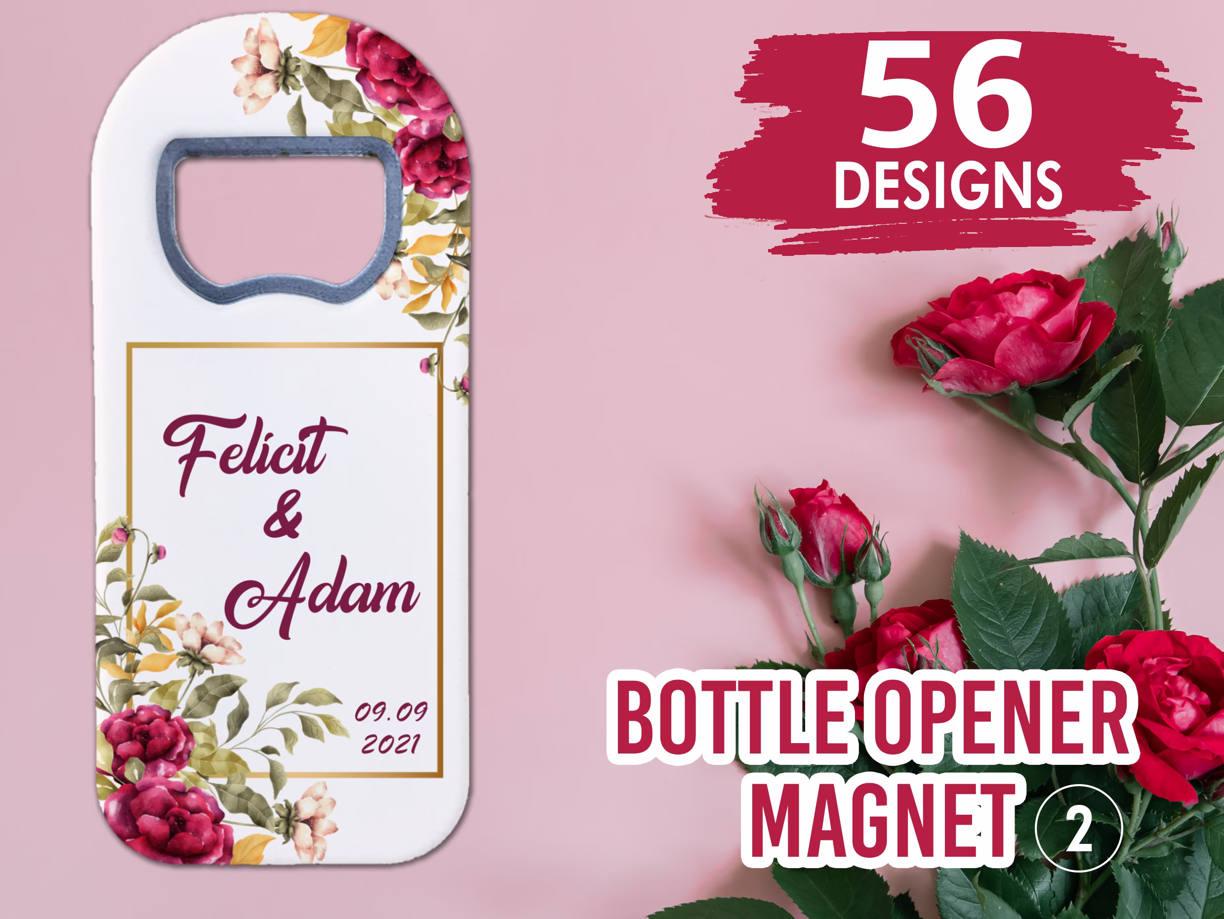Customizable Wedding Favor For Guests in Bulk, Thank You Favor, Custom Gift, Save The Date, Cap Opener