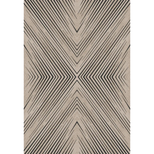 Dano Machine Woven Light Grey Rug