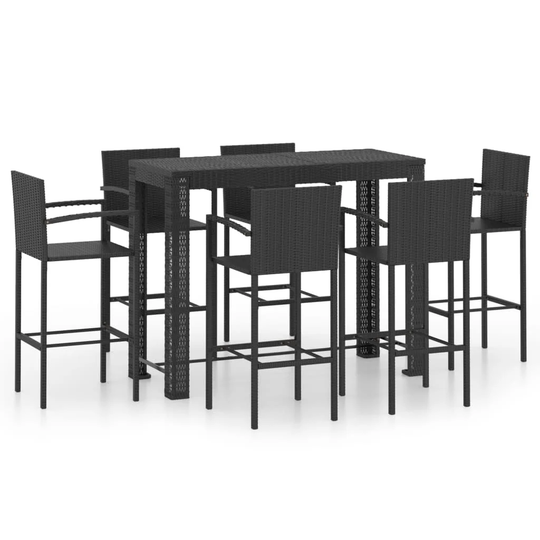 Alleghenyville 6 Seat Bar Height Dining Set