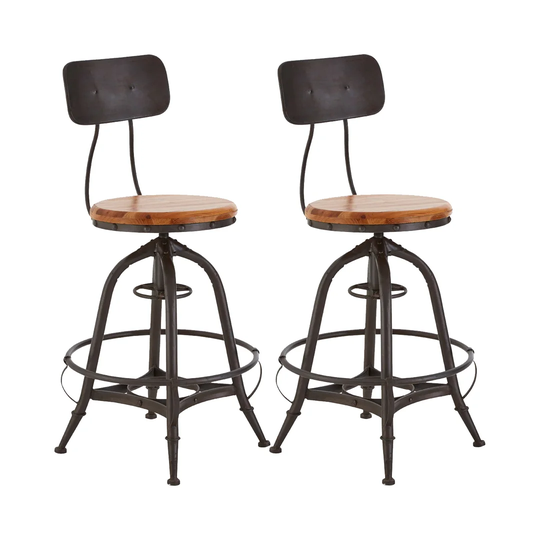 Schaff Height Adjustable Bar Stool