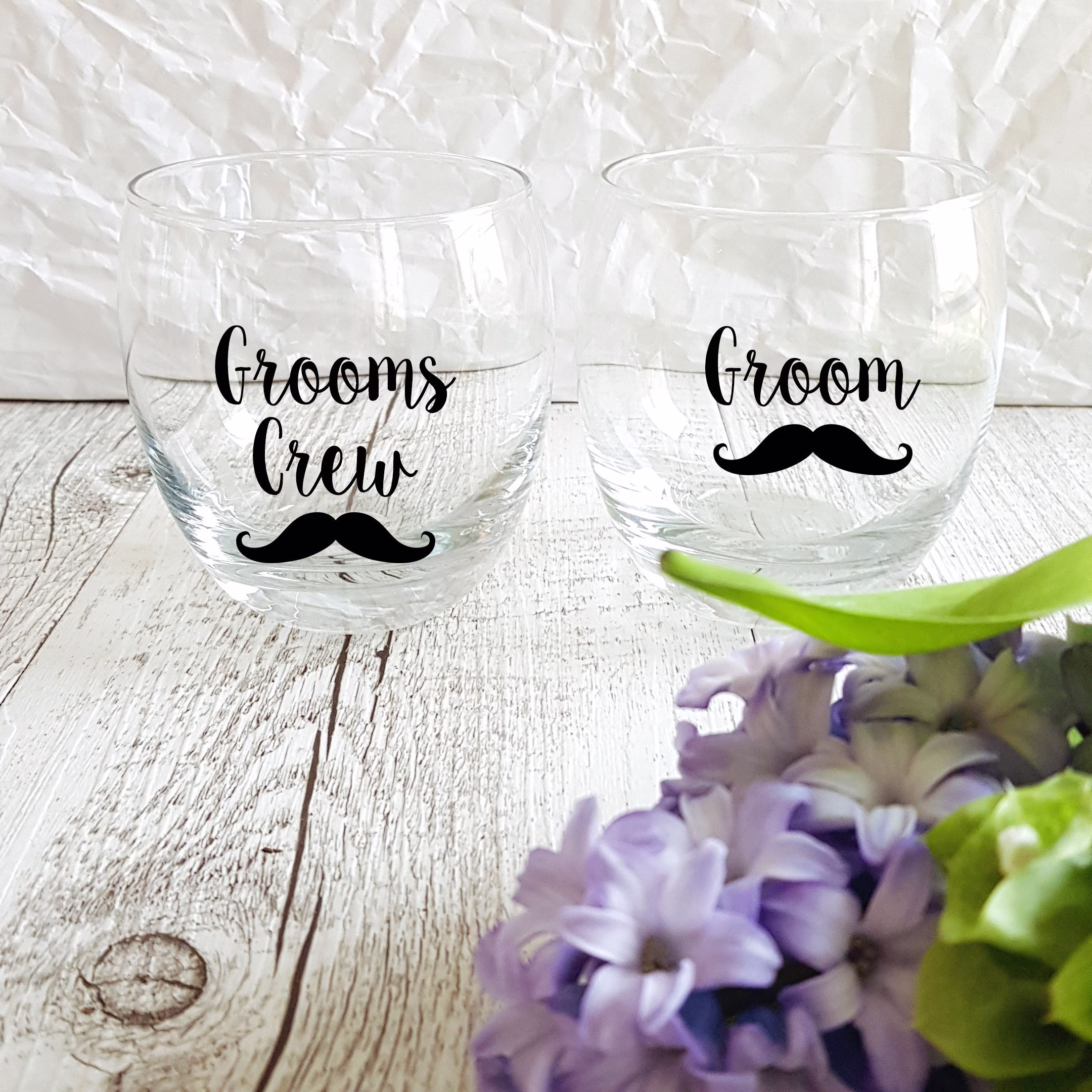 Diy Bridal Party Decal/ Sticker - Grooms Crew
