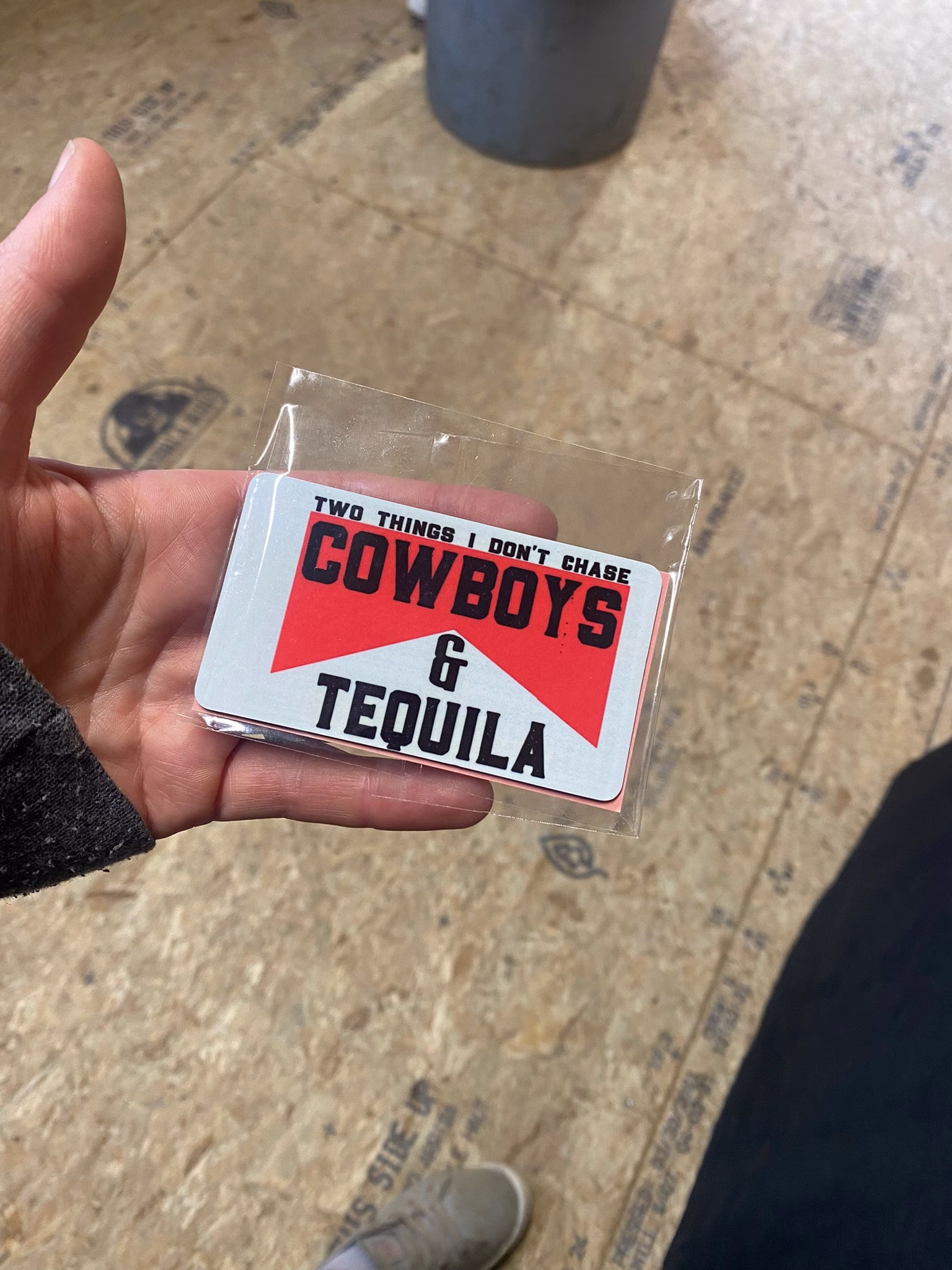 Cowboys & Tequila | Magnet Fridge Gift For Her Stocking Stuffer
