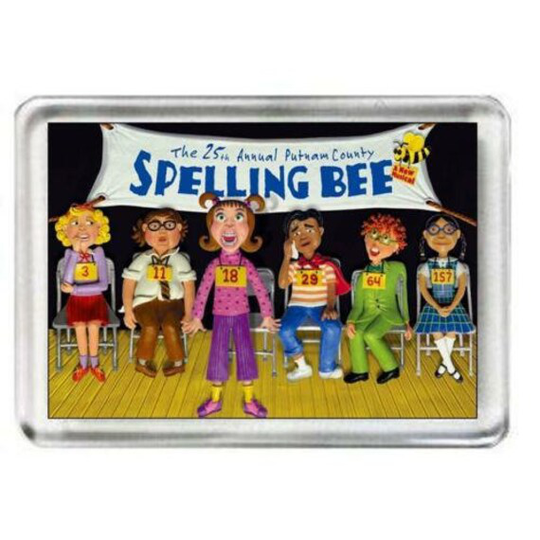 25Th Annual Putnam County Spelling Bee. The Musical. Fridge Magnet