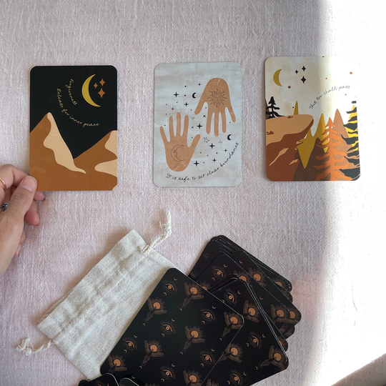 Affirmation Cards | Mindfulness Healing Self Care Oracle Card Deck Journal Positive Mantra