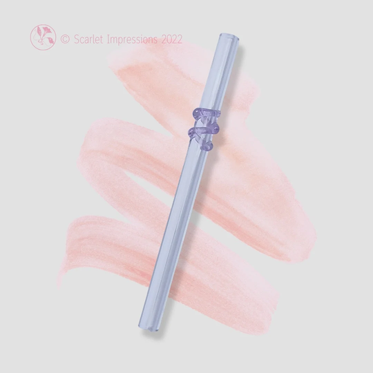 Reusable Straws Opalescent Coil Design, Luxury Glass Drinking Straw For Glasses, Plastic Free Gifts, Sustainable Living