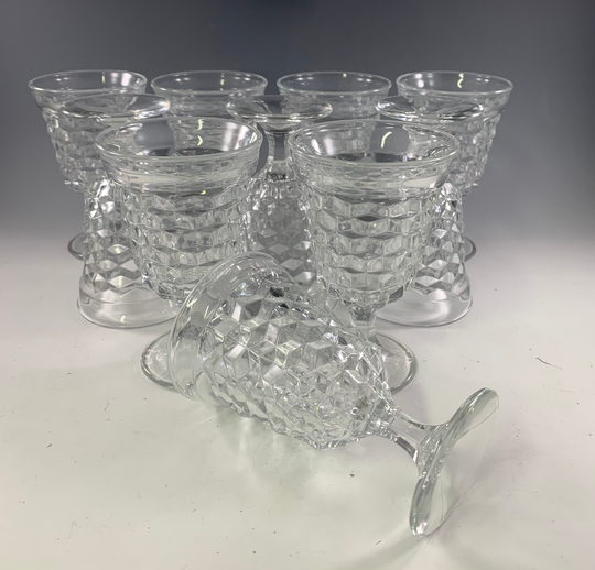 Fostoria American Claret Wine Stems ~ 3 Available Pricing Is For One Stem