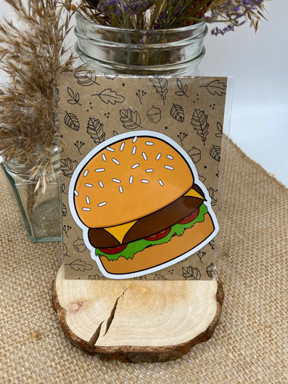 Cheeseburger Refrigerator Magnet