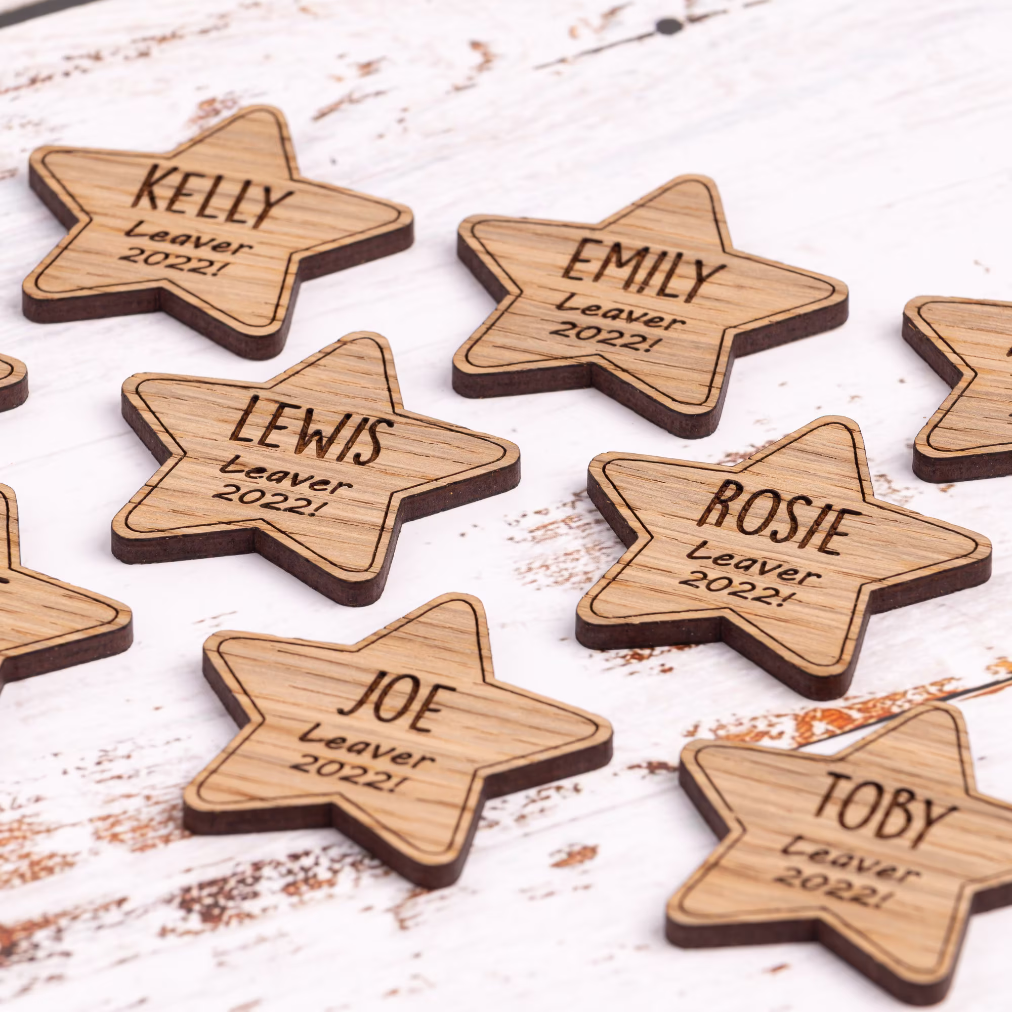Christmas Teacher Pupil Gift, Personalised Class Of 2022, Wooden Star, End Term Present, Gift For Pupils, Of Year, From
