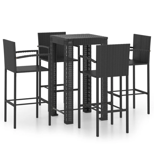 Allenport 4 Seat Bar Height Dining Set