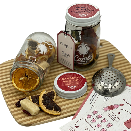 Berry Duo Alcohol Infusion Kit | Camp Craft Cocktails Infuser Diy Cocktail Holiday Gift Sharing Sunshine