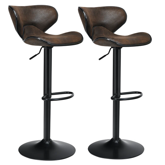 Akinruntan Height Adjustable Swivel Bar Stool