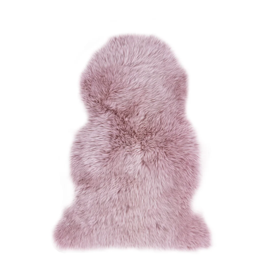 Saine Sheepskin Dusky Pink Rug