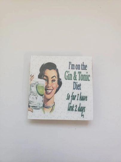 Alcohol Funny Fridge Magnet