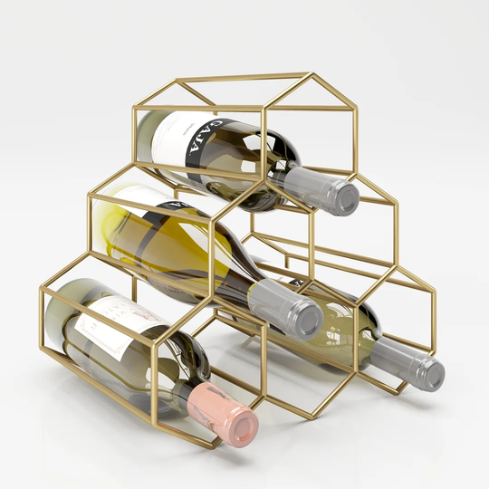 Gloria 6 Bottle Tabletop Wine Rack