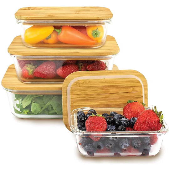 Dangelo Premium 4 Container Food Storage Set