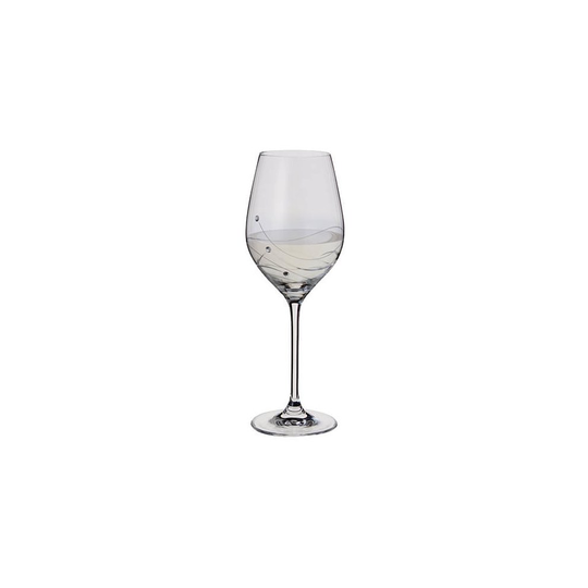 Dartington Crystal Glitz Single Wine Glass