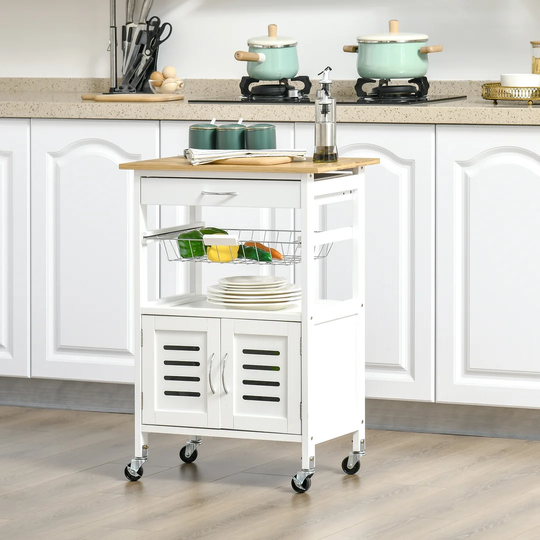 58Cm Wide Kitchen Trolley