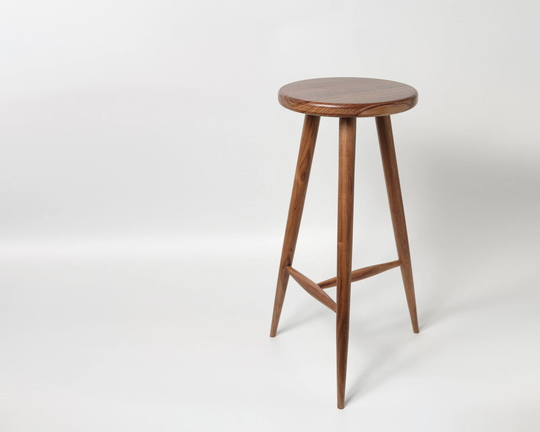 Walnut Bar Stool