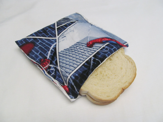 Spiderman Reusable Sandwich Bag