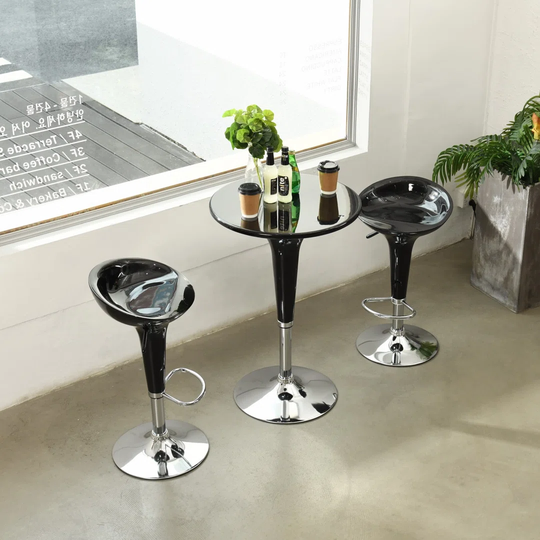 Cyrielle Height Adjustable Swivel Bar Stool
