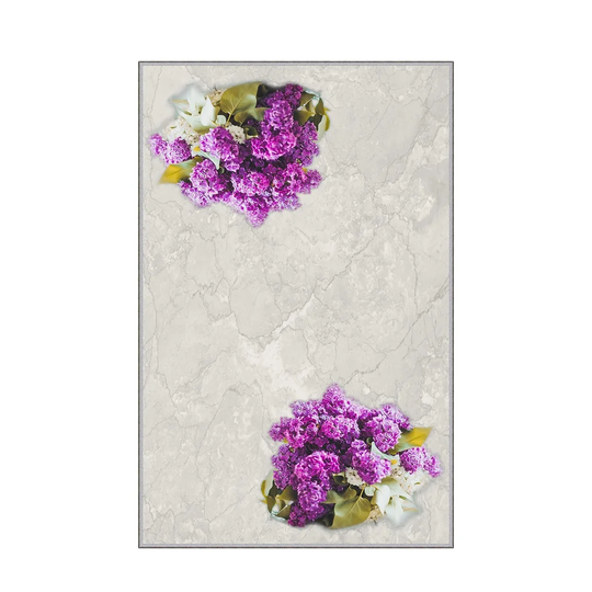 Lovina Flatweave Grey/Purple Rug