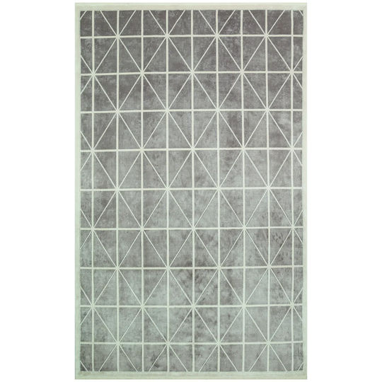 Julian Machine Woven Grey Rug
