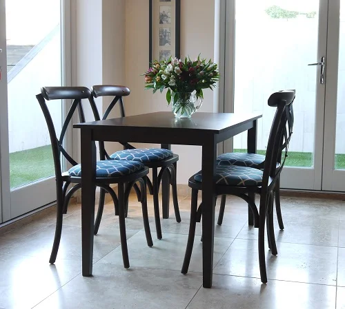 Eleni Dining Set with 4 Chairs