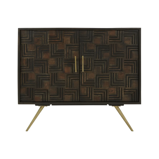 Roxanna 112 Cm Wide Solid Wood Sideboard