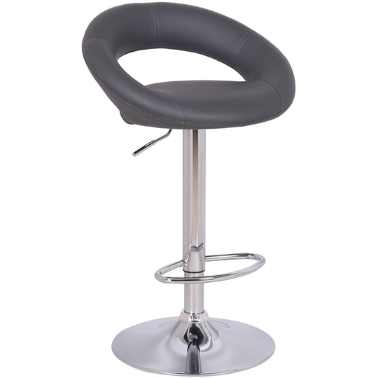 Sorrento Kitchen Bar Stool Charcoal Grey