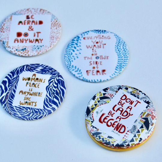 Feminist Fridge Magnets, Cubicle Decor, Choose Your Own