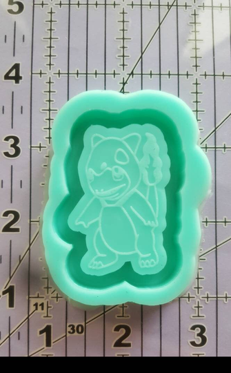 Charmander Halloween Grippy Shaker Mold