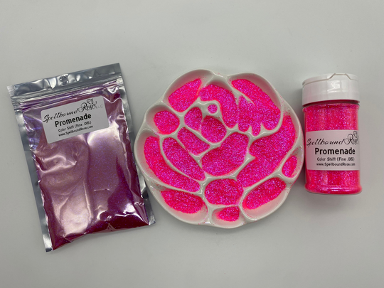 Color Shift Fine Glitter | .015, Hot Pink To Purple Glitter, "Promenade