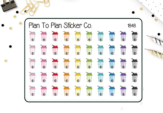 1848~~ Shaker Bottle Planner Stickers