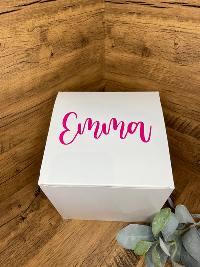 Bridesmaid Gift Box/Bridesmaid Proposal Gift/Personalized Empty Box
