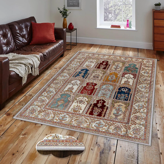 Jouvence Flatweave Brown/Beige Rug