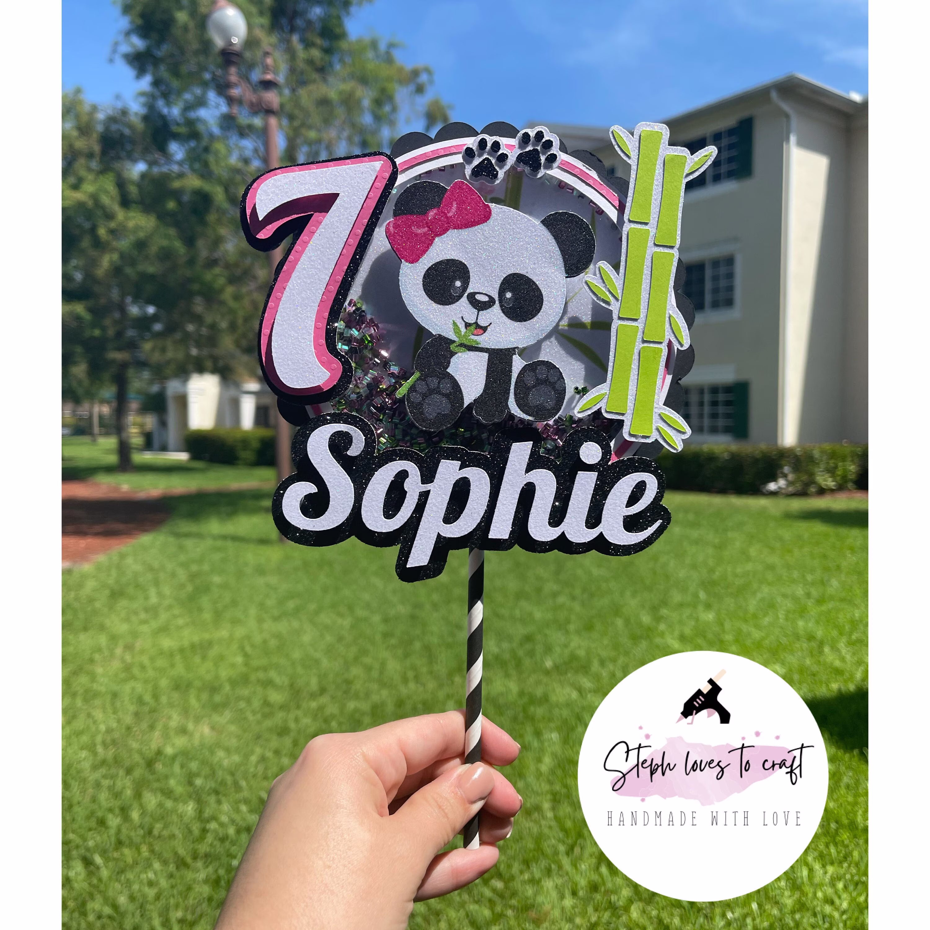 Panda Cake Topper