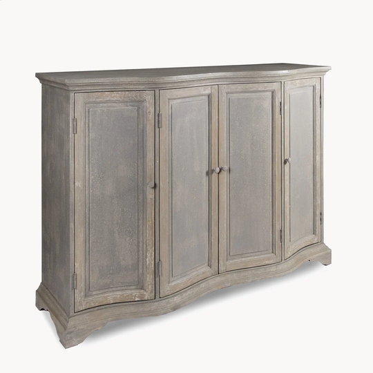 Mald 150 Cm Wide Pine Solid Wood Sideboard