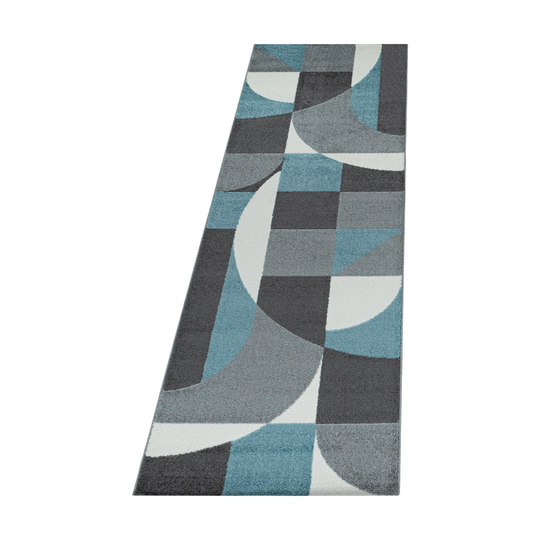 Laxton Flatweave Blue Rug