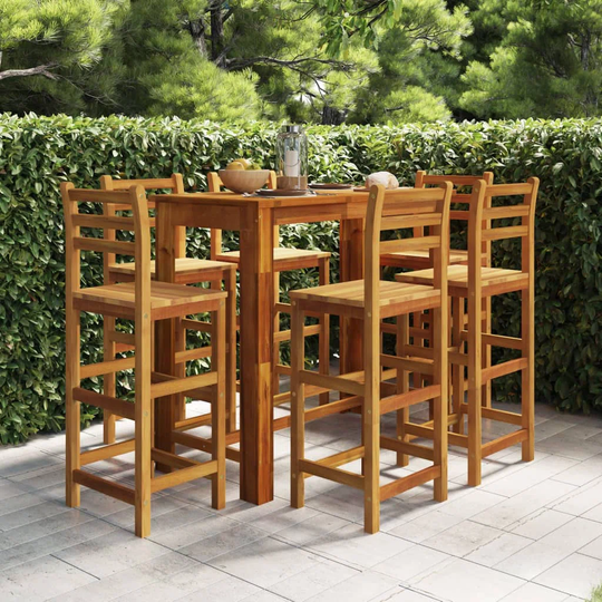 7 Piece Garden Bar Set