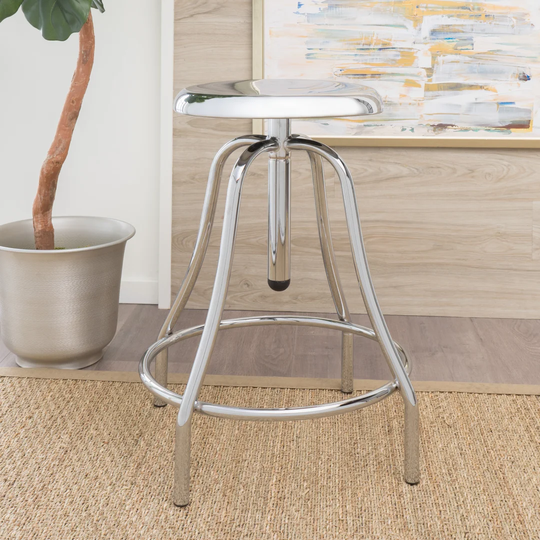 Lisson Adjustable Height Swivel Bar Stool