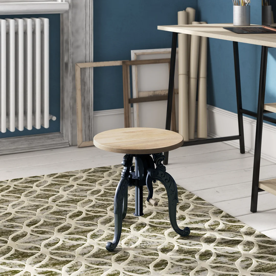 Pols Height Adjustable Bar Stool