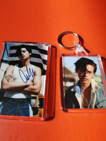Fridge Magnet & Double Sided Keyring/ Bag Charm Cole Sprouse