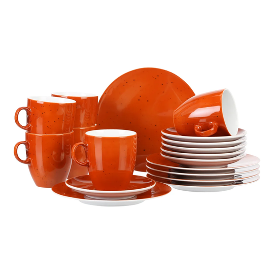 Country Life 18 Piece Dinnerware Set, Service for 6