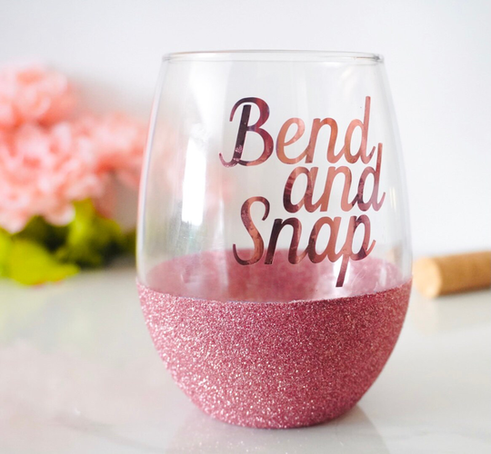 Funny Wine Glass Quotes, Elle Woods Legally Blonde, Blonde Glass, Bend & Snap, Gifts For Her