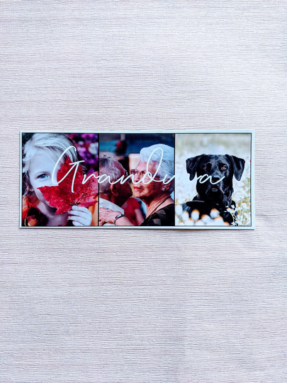 Grandma Magnet, Custom Photo Birthday From Grandson, Personalised Gift For Nanny, Mothers Day Granddaughter