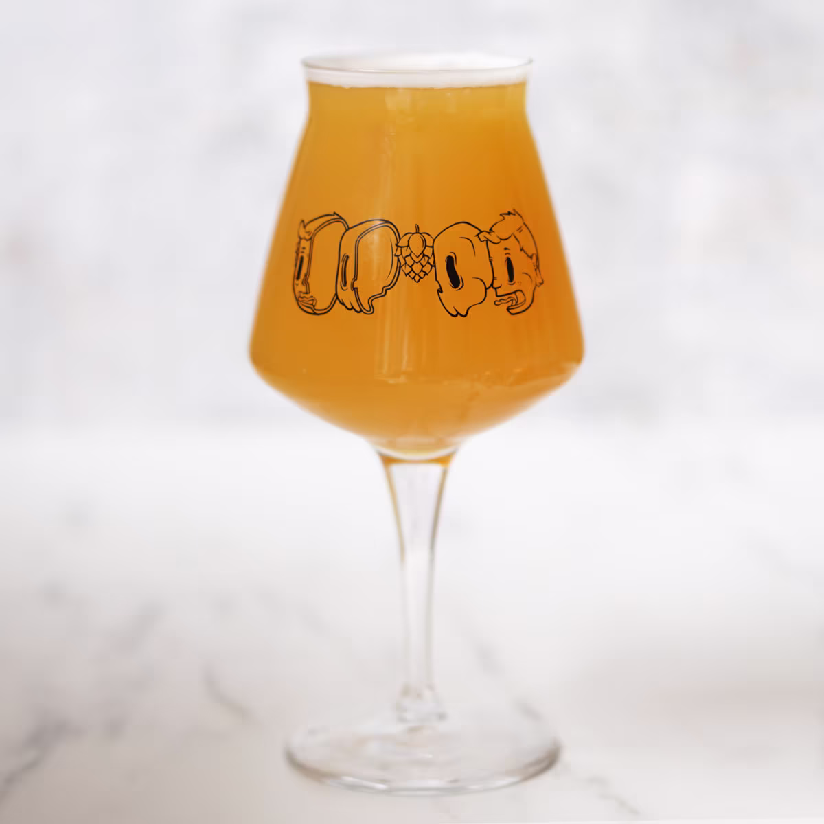 Craft Beer Glass - Teku Hop Head
