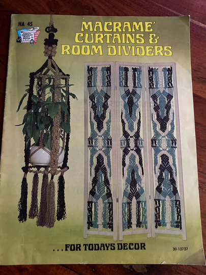 Macrame Curtains & Room Dividers Pattern Booklet