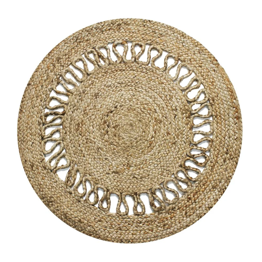 Dockery Braided Brown Rug